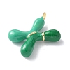 Brass Enamel Pendants KK-E093-03G-X-02-2