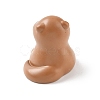 Resin Otter Applausing Figurines Ornament DJEW-E015-02B-3