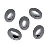 Non-magnetic Synthetic Hematite Cabochons G-P162-04-18x25mm-01-1