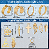 DIY Charm Finger Ring Making Kit DIY-SC0023-59-2
