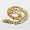 Natural Topaz Jade Beads Strands G-F328-16-2