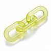 Transparent Acrylic Linking Rings LS-OACR-S036-006A-J05-2