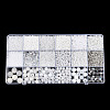 DIY 18 Style Resin & Acrylic Beads Jewelry Making Finding Kit DIY-NB0012-04J-1
