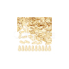 300Pcs Brass Chain Tabs FIND-BC0013-88-7
