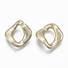 Spray Painted CCB Plastic Linking Rings CCB-R104-04A-02-2