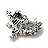 Mother's Day Tibetan Style Enamel Pins JEWB-H021-13AS-2