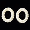 Spray Painted CCB Plastic Linking Rings CCB-Q091-011F-2