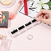 4-Slot Acrylic Finger Ring Display Rack RDIS-WH0002-11-3
