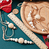 2 Sets 2 Style Hemp Rope Napkin Rings AJEW-GF0007-48-3