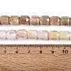 Anti-Tarnish Electroplate Glass Beads Strands EGLA-N027-03A-05-4