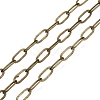 Brass Paperclip Chains CHC-S008-001C-AB-1