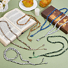 6Pcs 6 Colors Muslim Acrylic Round Prayer Beads Bracelets BJEW-PH0004-55-4