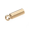 Brass Cord Ends KK-H759-40A-G-3