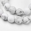Natural Howlite Beads Strands G-D809-16-10mm-3