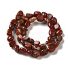 Natural Red Jasper Beads Strands G-B078-D05-01-3