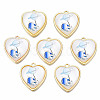 Resin Pendants PALLOY-N161-009-NR-1