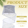 2Rolls Sparkle Polyester Mesh Ribbon with Paillettes OCOR-ME0001-61B-2