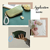 4Pcs 4 Colors Transparent Resin Curb Chain Bag Strap FIND-WR0003-97-4