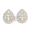 Brass Pave Cubic Zirconia Multi-strand Links ZIRC-F145-07S-01-1
