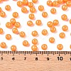 Opaque Baking Paint Glass Beads DGLA-T004-02H-4