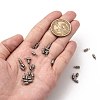 Tarnish Resistant 304 Stainless Steel Terminators STAS-S028-13-6