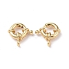 Eco-friendly Brass Spring Ring Clasps KK-D082-02G-B-2