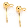 304 Stainless Steel Ball Post Stud Earring Findings LS-X-STAS-Z035-02G-C-1