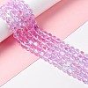 Synthetic Moonstone Beads Strands G-E573-02B-20-1