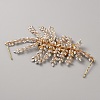 Alloy Rhinestone Hair Bobby Pins Sets OHAR-WH0014-25KCG-2