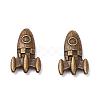 Zinc Alloy Cabochons PALLOY-WH0036-25AB-2