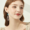 304 Stainless Steel Stud Earring Findings EJEW-BBC0001-65B-5