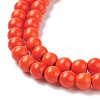 Synthetic Turquoise Beads Strands TURQ-G106-6mm-02G-6