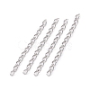 304 Stainless Steel Curb Chains Extender STAS-WH0032-02A-P-1