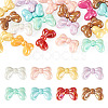 20Pcs UV Plating Opaque Acrylic Beads OACR-TA0001-68-1