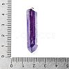 Electroplated Natural Quartz Pendants G-P315-B01-01G-3