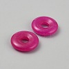 Natural Hot Pink Chalcedony Pendants G-WH0016-53A-2