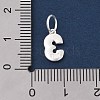 Number Series 925 Sterling Silver Charms STER-Q002-01D-3