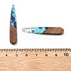 Resin and Walnut Pendants FIND-R051-08E-3