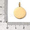 304 Stainless Steel Enamel Pendants STAS-Z189-11G-01-3