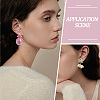 Alloy Stud Earring Findings EJEW-SP0001-06-4