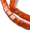 Synthetic Imperial Jasper Beads Strands G-F762-A09-01-4