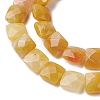 Natural Topaz Jade Beads Strands G-K359-B10-01-4