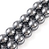 Terahertz Stone Beads Strands G-Z034-B13-06-1