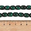 Dyed Imitation Tiger Eye Glass Beads Strands GLAA-H040-02C-4