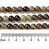 Natural Green Garnet Beads Strands G-Z034-B14-02-5