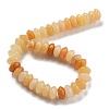 Natural Topaz Jade Beads Strands G-P559-A03-02-3
