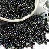 FGB 6/0 Grade A Round Glass Seed Beads SEED-Q008-4mm-F605-1