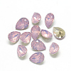 Pointed Back Resin Rhinestone Cabochons RESI-T014-13x18mm-A10-1