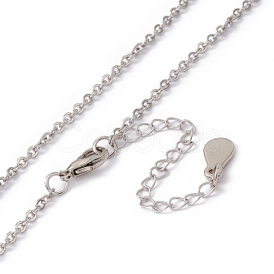 Sublimation Blank Aluminum Pendant Necklace LS-NJEW-E020-01P-01-1