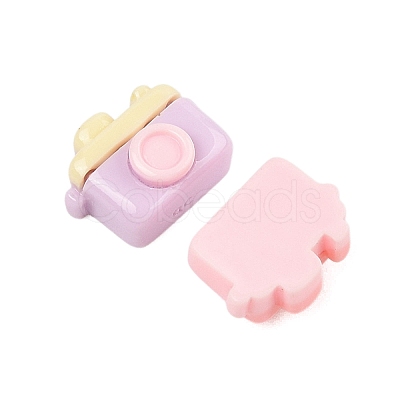 Opaque Resin Cabochons CRES-M037-05C-1